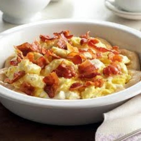 Bacon 'n Eggs Pie
