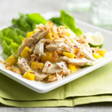 Mango Chicken Salad with Coconut