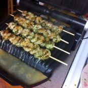 Pesto Grilled Shrimp