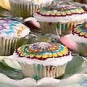 Tie-Dyed Cupcakes