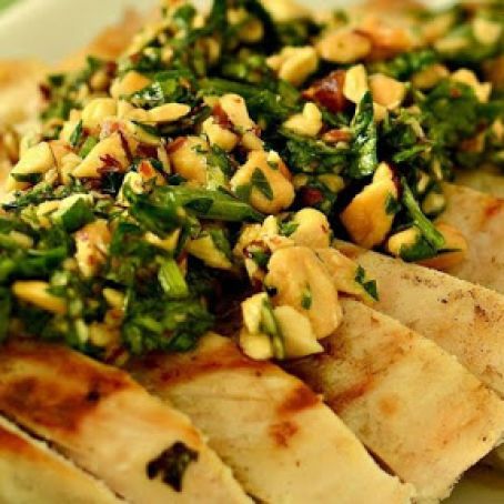 Almond and Parsley Salsa Verde