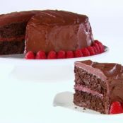 Chocolate-Raspberry Layer Cake