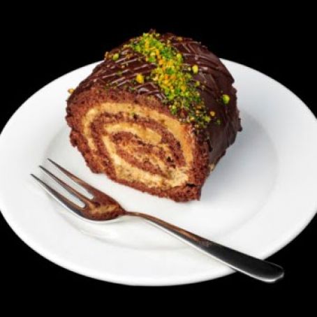 CHOCOLATE CREAM CHEESE ROULADE