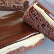 Irish cream brownies – perfect for St. Paddy’s Day