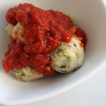 Ground Turkey Zucchini Meatballs