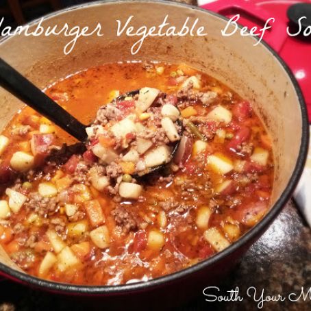 Hamburger Vegetable Beef Soup