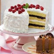 Raspberry Lemon Torte