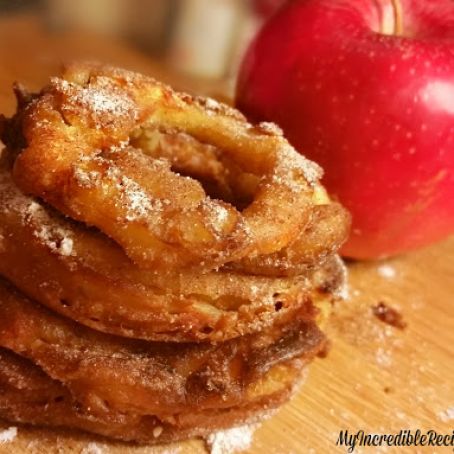 Cinnamon Sugar Apple Rings