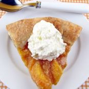 Peaches and Cream Galette