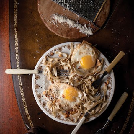 Brown Butter Pasta w/ Eggs
