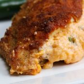 Jalapeño Popper Dip–Stuffed Chicken