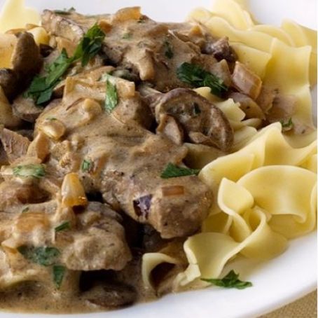 Beef Stroganoff