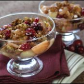 Happy Holidays Hot Fruit Crumble