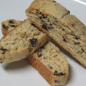 Banana-Chocolate Chip Biscotti