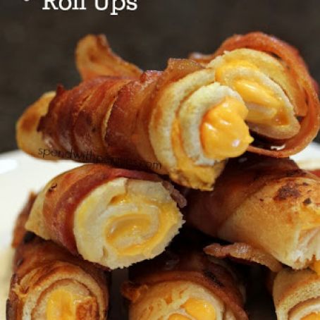 Crispy Bacon Grilled Cheese Roll-ups