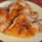 Maple and Rum Glazed Chicken