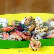 4 Minute Spicy Garlic Shrimp - Rachel Ray
