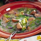 Cabbage, Potato and Sausage Soup