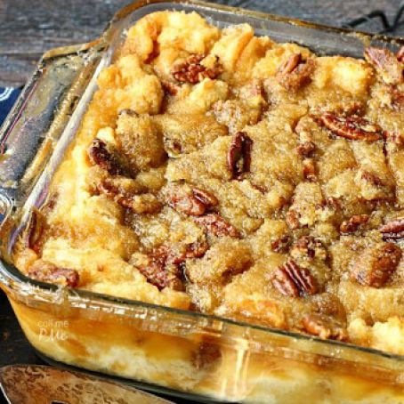 Pecan Pie Bread Pudding