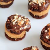 Brownie Buckeye Bites