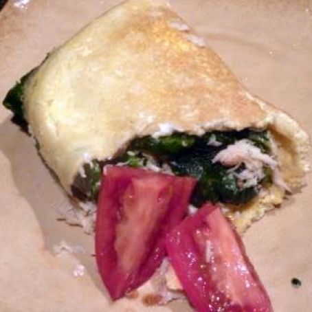 Chicken Stuffed Chili Relleno Omelette