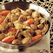 veal meatballs with artichokes and carrots polpette di vitello con carciofi e carote