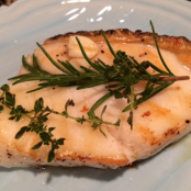 Striped Sea Bass and Preserved Lemon Dressing