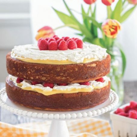 Lemon Curd Cake, Gluten-Free