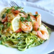 Shrimp Scampi Zoodles