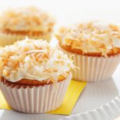 Lemon-Filled Coconut Cupcakes