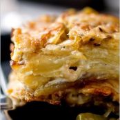 POTATO LEEK GRATIN