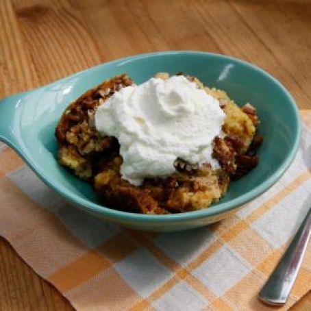 Pumpkin Slow Cooker Dump Cake