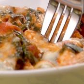 CHICKEN TOMATO PASTA BAKE