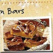 CARAMEL & CHOCOLATE PECAN BARS