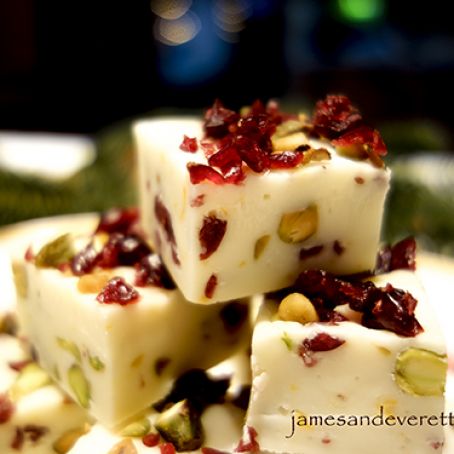 Cranberry & Pistachio Dream Fudge