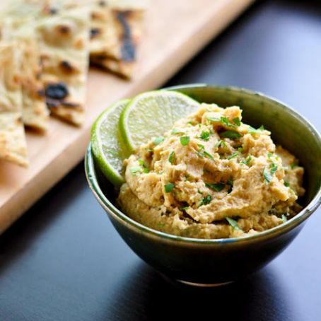 Roasted Jalapeño and Lime Hummus