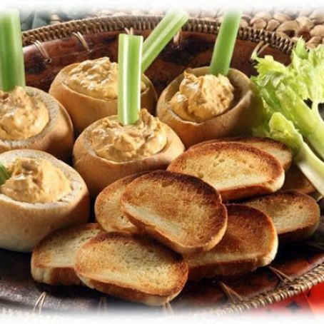 Personal Buffalo Dip Bowls