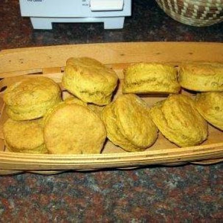 Spiced Pumpkin Biscuits