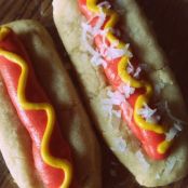 Hot Dog Bun Sugar Cookies