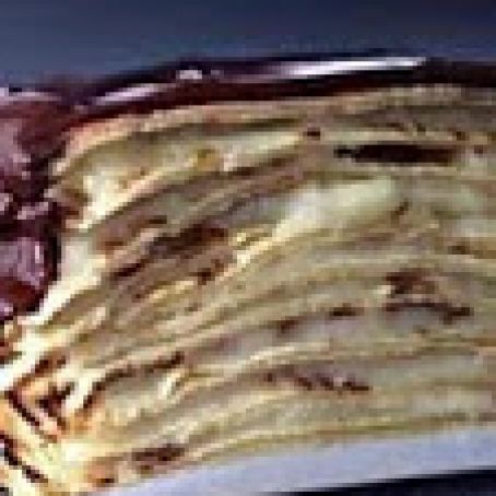 Chocolate Éclair Crêpe Cake