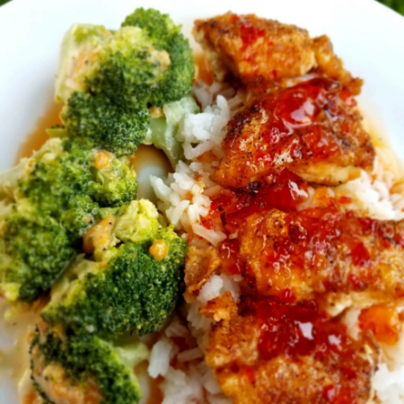 Bourbon Chicken Bites