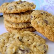Dessert, Cookies: Chocolate Chip Oatmeal Peanut Butter cookies