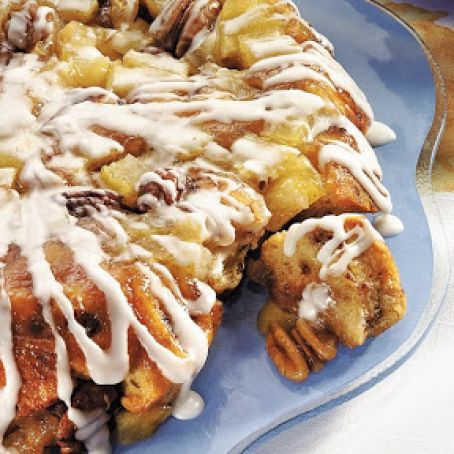 Upside-Down Cinnamon-Apple Coffee Cake