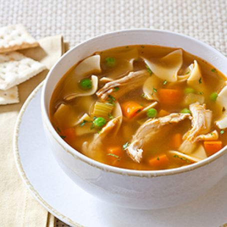 Slow Cooker Old-Fashioned Chicken Noodle Soup