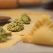 Chicken and Spinach Ravioli