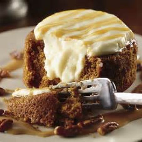 Pumpkin Lava Cake