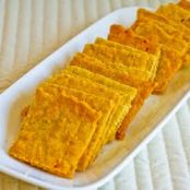 Cheese Crackers with Almond Flour (Gluten Free)