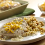 Pork Chop & Stuffing Bake