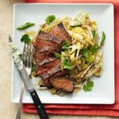 Lemon Butter Flank Steak