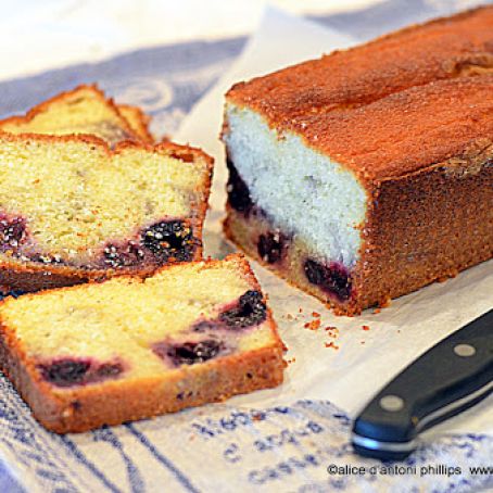 Dark Red Cherry Poundcake